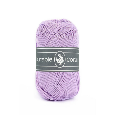 Durable Coral Katoen 50 gram - 396 - Lavender