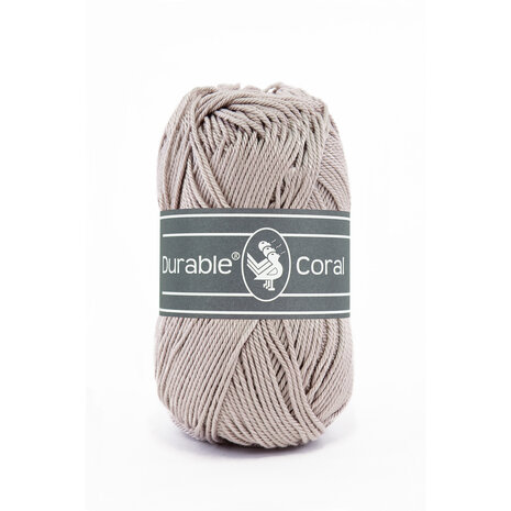 Durable Coral Katoen 50 gram - 340 - Taupe