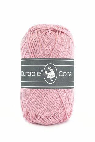 Durable Coral Katoen 50 gram - 223 - Rose Blush
