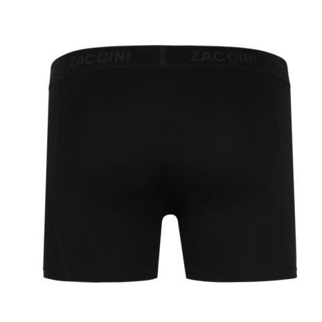 Zaccini Heren Boxershort Black Tonal band