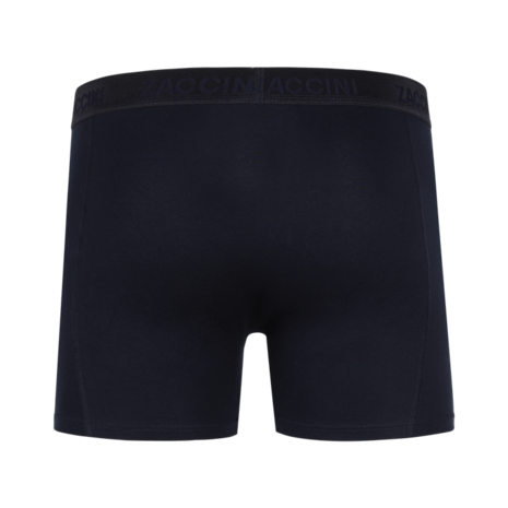 Zaccini Heren Boxershort Navy Tonal Band