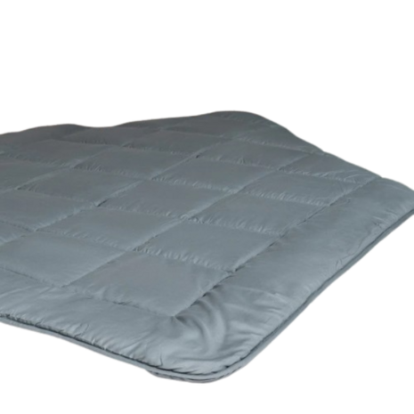 Easy Dekbed 140 x 200 donker-grijs 
