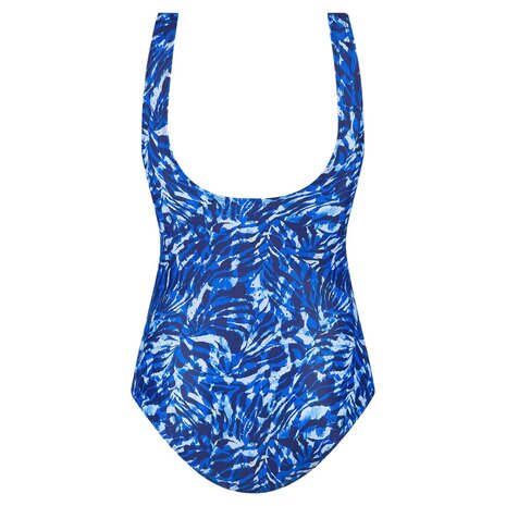 Badpak ten Cate- soft cup shape sea swirl blue