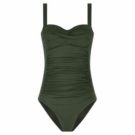 Badpak ten Cate - soft cup twisted forest green 