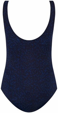 Badpak ten Cate- soft cup v-neck buckle animal navy