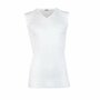Beeren Heren Mouwloos Shirt V-hals Wit