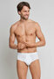 Schiesser Heren Sportslip Met Gulp Wit - Original Feinripp