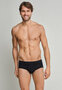 Schiesser Heren Sportslip Met Gulp Zwart - Original Feinripp
