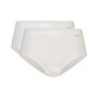 Ten Cate Dames Midi slip 2-Pack - Wit