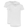 Ten Cate Heren V-shirt 2-Pack - Wit