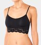 Sloggi Dames Romance Bralette Zwart