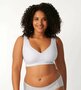 Sloggi Dames Zero Feel 2.0. Bralette Wit