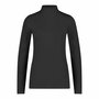ten Cate Dames Thermoshirt Col Longsleeve - Zwart