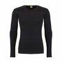 ten Cate Heren Thermoshirt V-Hals Lange Mouw - Zwart