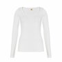 ten Cate Dames Thermo T-Shirt Lange mouw met kant - Snow White