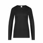 ten Cate Dames Thermo Rib Shirt - Zwart