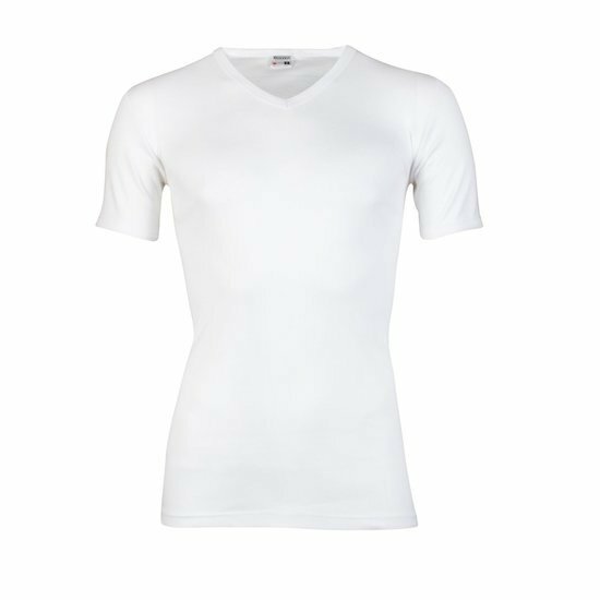 Beeren Heren T-shirt V-hals M3000 Wit