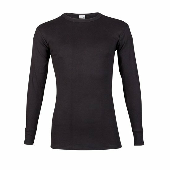 Beeren M3000 Heren Shirt Lange Mouw Zwart
