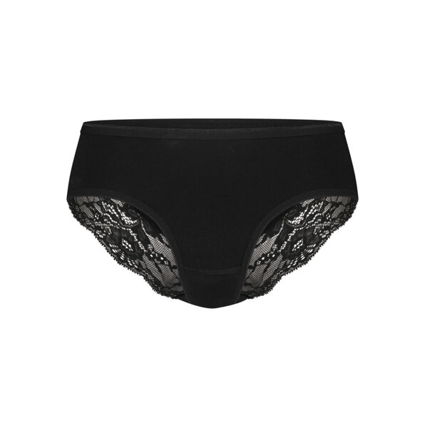 Ten Cate Dames Hipster Met Kant - Zwart