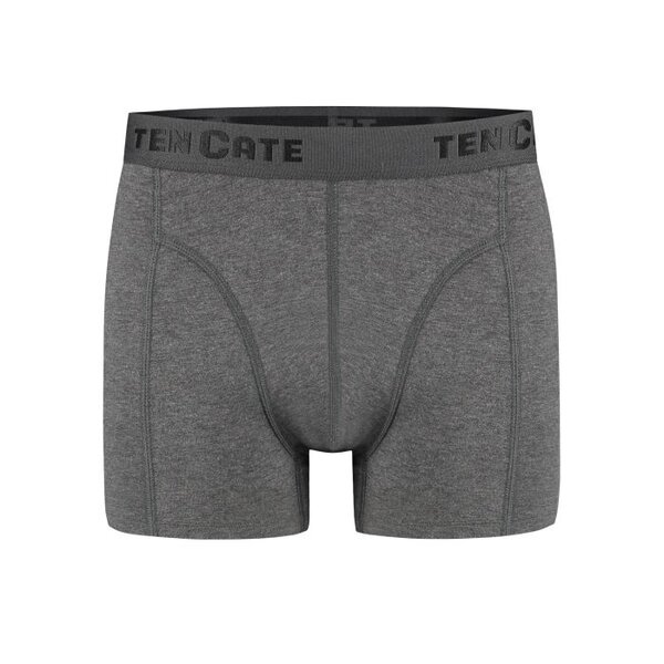 Ten Cate Heren Short 2-Pack - Antraciet Melange