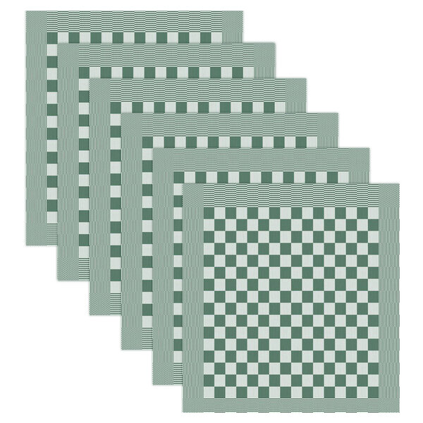 DDDDD theedoek  barbeq 65 x 65 green