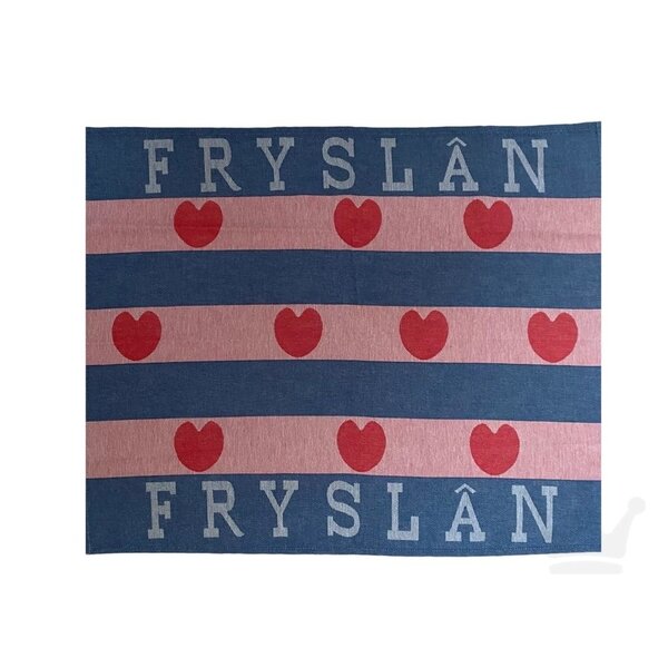 Theedoek Fryslân 75x62 cm