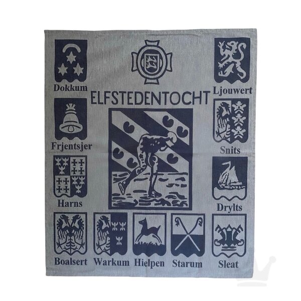 Theedoek Elfstedentocht 60x70