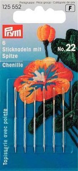 Prym Borduurnaalden Met Punt no22-6 stuks