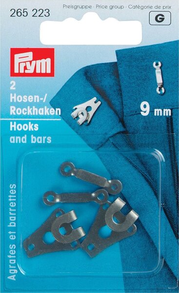 Prym Rokhaken Zilverkleurig 4 mm
