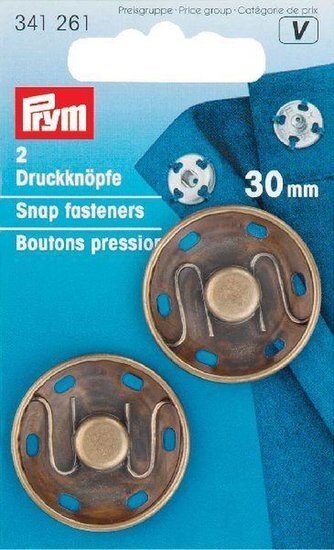 Prym Aannaaidrukknopen 30mm