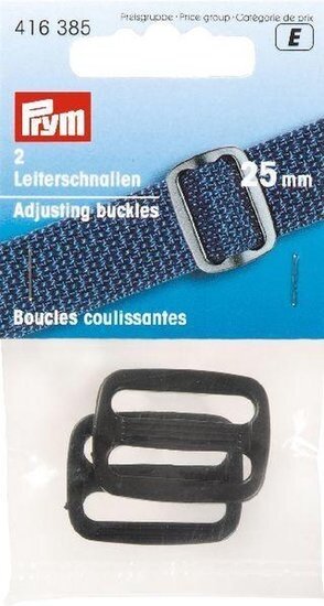 Prym Schuifgesp 25 mm zwart