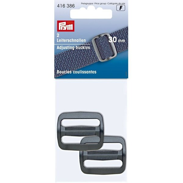 Prym Schuifgesp 30 mm zwart