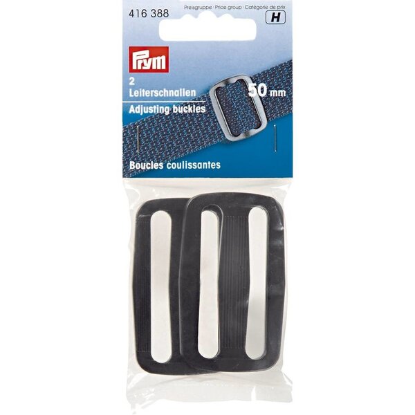 Prym schuifgesp 50 mm zwart