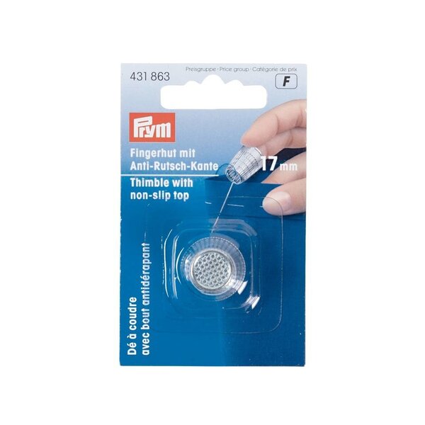 Prym  Vingerhoed met antislip 17 mm