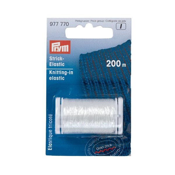 Prym 977770 naai-elastiek Transparant 200 m 1 stuk(s)