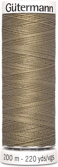 Gütermann Naaigaren - Bruin - Nr 208 - 200 meter