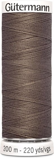 Gütermann Naaigaren - Bruin - Nr 439 - 200 meter