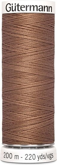 Gütermann Naaigaren - Bruin - Nr 444 - 200 meter
