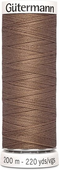 Gütermann Naaigaren - Bruin - Nr 454 - 200 meter