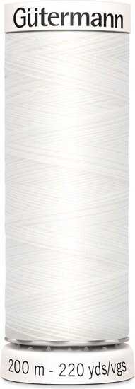 Gütermann Naaigaren - Wit - Nr 800 - 200 meter