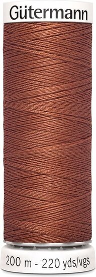 Gütermann Naaigaren - Bruin - Nr 847 - 200 meter