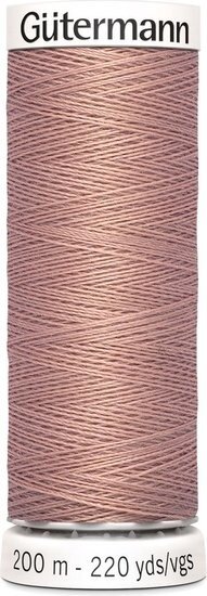 Gütermann Naaigaren - Roze/Bruin  - Nr 991 - 200 meter
