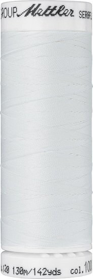 Amann Mettler Seraflex elastisch machinegaren 1000 ivoor 130 m