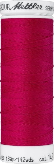 Amann Mettler Seraflex elastisch machinegaren 1421 donkerroze 130 m