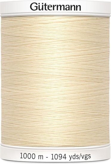 Gütermann Naaigaren Wit - Nr 414- 1000 meter