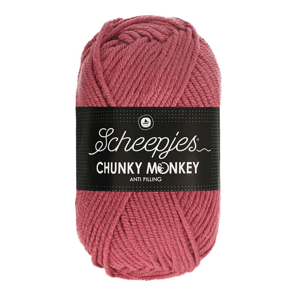 Scheepjes Chunky Monkey 100g - 1023 Salmon - Roze/Rood