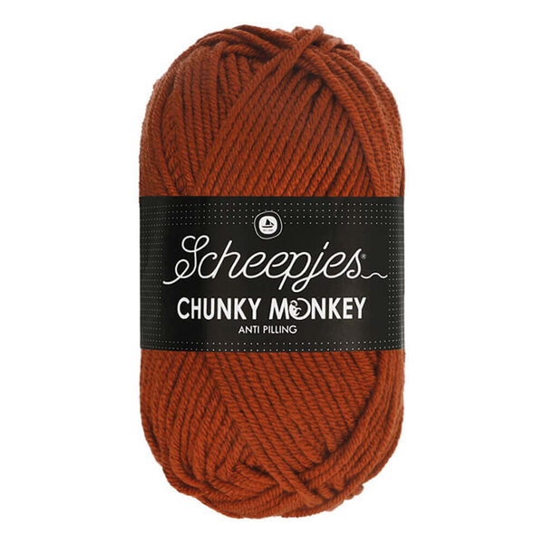 Scheepjes Chunky Monkey 100g - 1029 Rust - Oranje