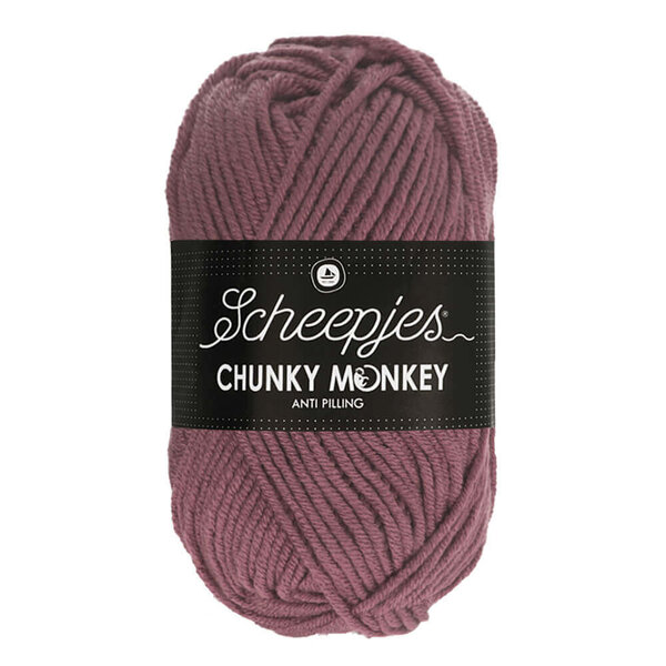 Scheepjes Chunky Monkey 100g - 1067 Rosewood - Paars