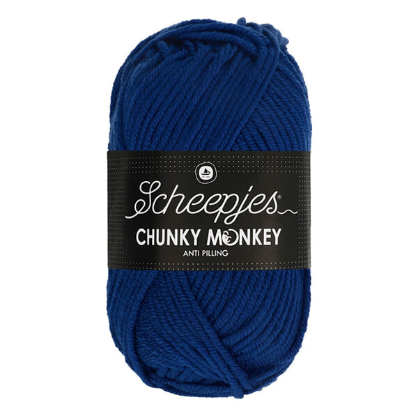 Scheepjes Chunky Monkey 100g - 1117 Royal Blue - Blauw