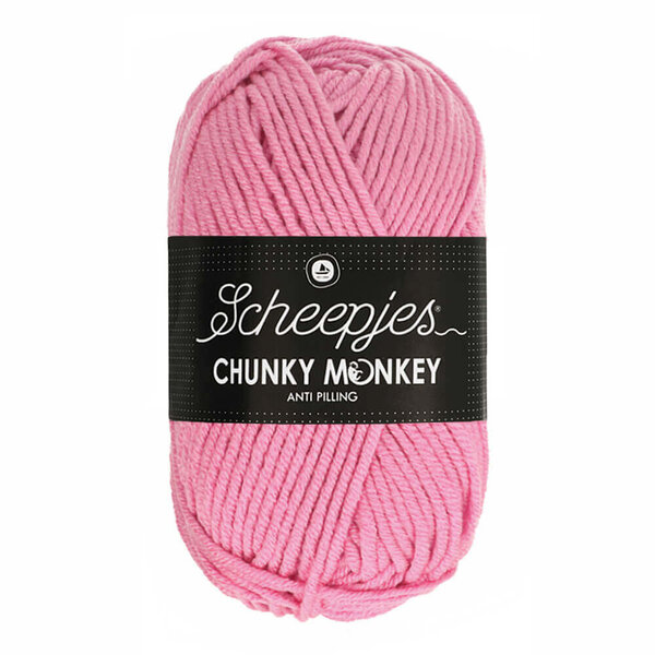 Scheepjes Chunky Monkey 100g - 1241 Rose - Roze